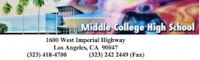 Middle College High School, LA logo