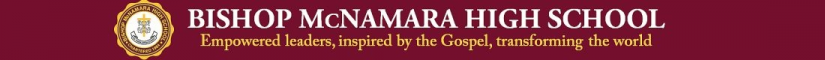Bishop McNamara High School logo