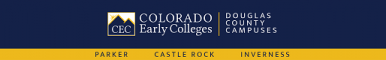 Colorado Early Colleges Douglas County logo