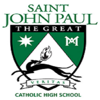 Saint John Paul the Great Catholic High School logo