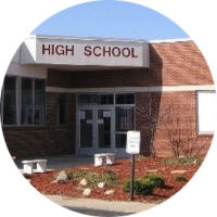 Camden-Frontier High School logo