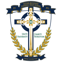 Father McGivney Catholic High School logo