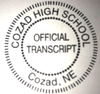 Cozad Senior High School logo