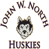 John W North High School logo