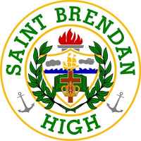 Saint Brendan High School logo
