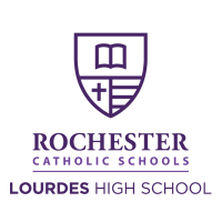 Rochester Lourdes High School logo