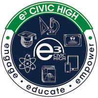 e3 Civic High School logo