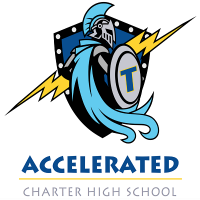 Accelerated Charter High School logo