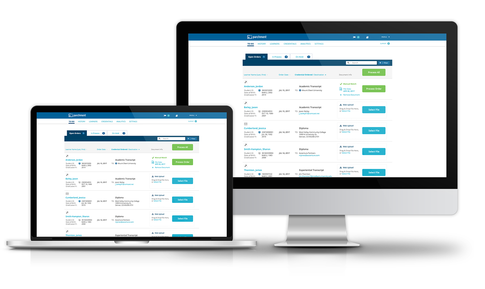 International Transcript Services Parchment