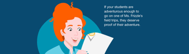 how to turn a field trip with ms frizzle into a credential