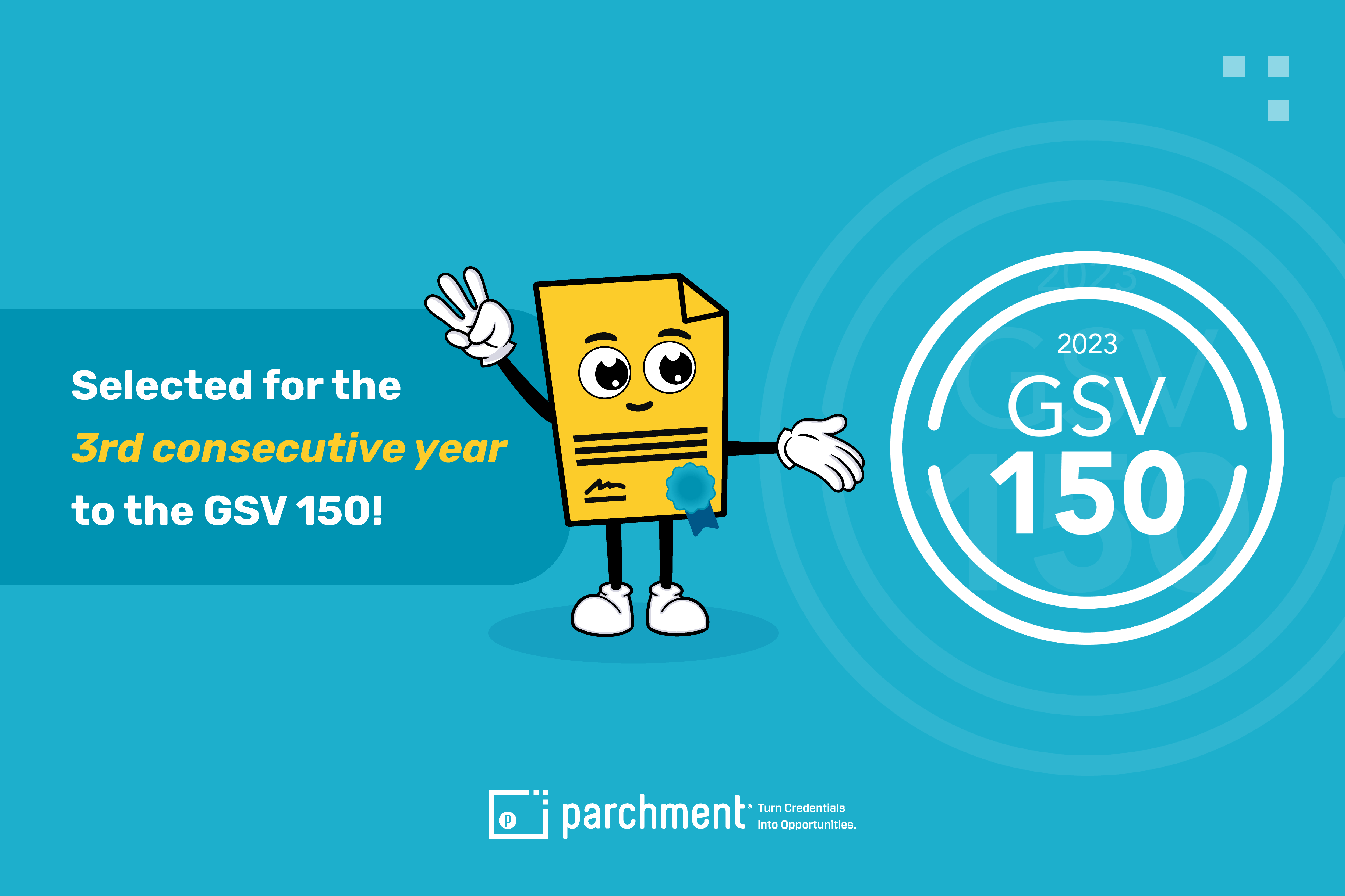 Parchment Recognized Three Years in a Row (3Peat!) as Transformative