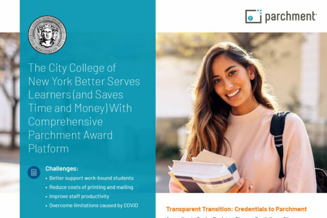 Case Study - City College NY - Parchment Award Diploma Services