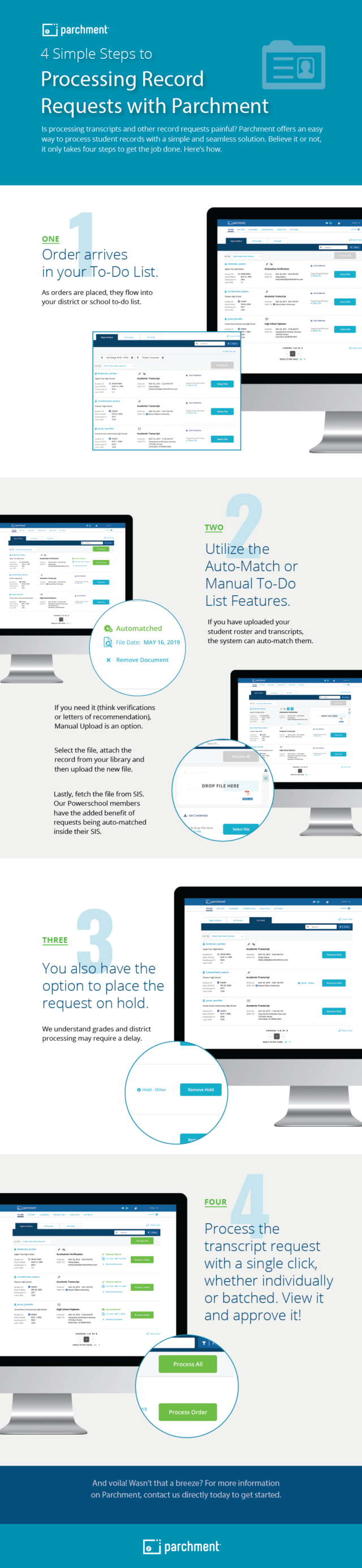 4 Simple Steps To Process Transcripts