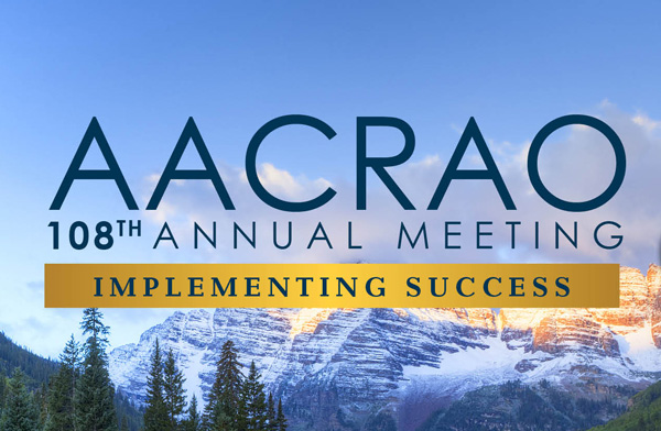 AACRAO annual meeting logo
