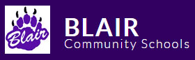 blair community schools logo