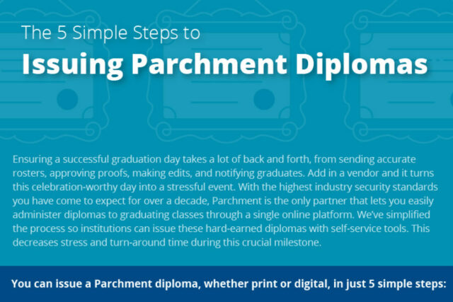 simple steps to issuing parchment diplomas