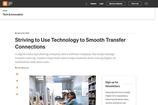 insider higher ed smooth transfer connections