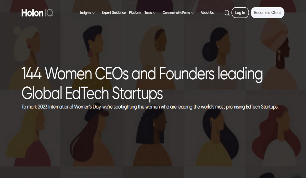 144 Women CEOs and Founders leading Global EdTech Startups Parchment