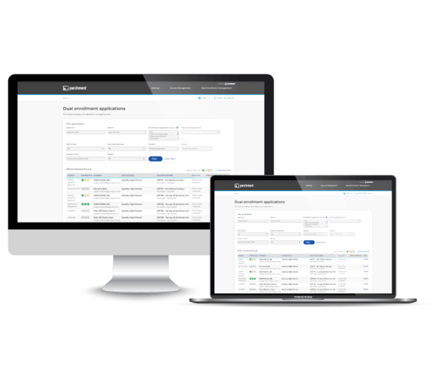 Dual Enrollment Parchment