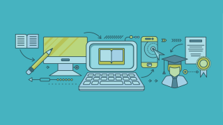 using digital transcripts and awards to market to students